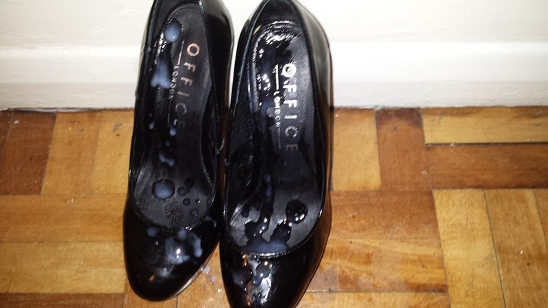 K's Black Patent Heels - 20140429_083846 